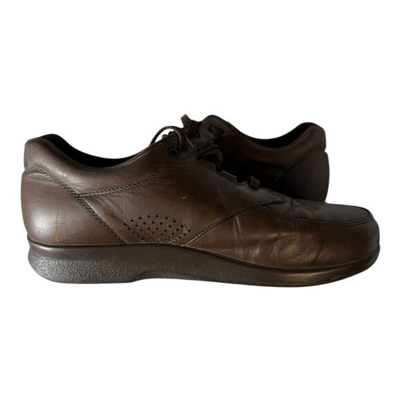 SAS Time Out Mens Comfort Shoes / Antique Walnut Leather / Sz 9 W - Picture 7 of 8